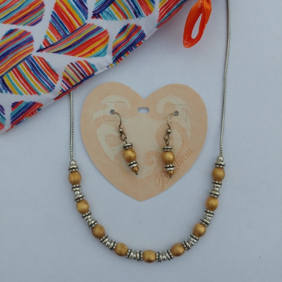 Brighton Jewelry Brighton Gold And Silver Necklace And